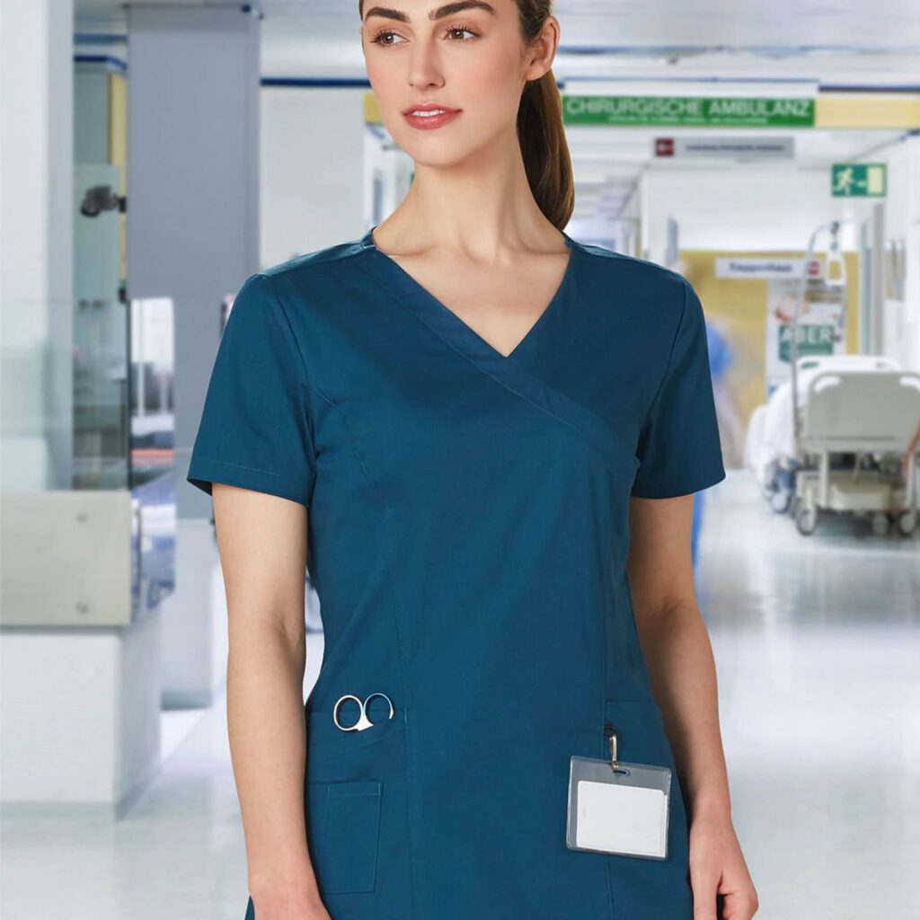 Professional medical uniforms for healthcare settings.