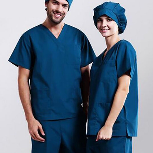 Stylish and practical uniforms for medical staff.